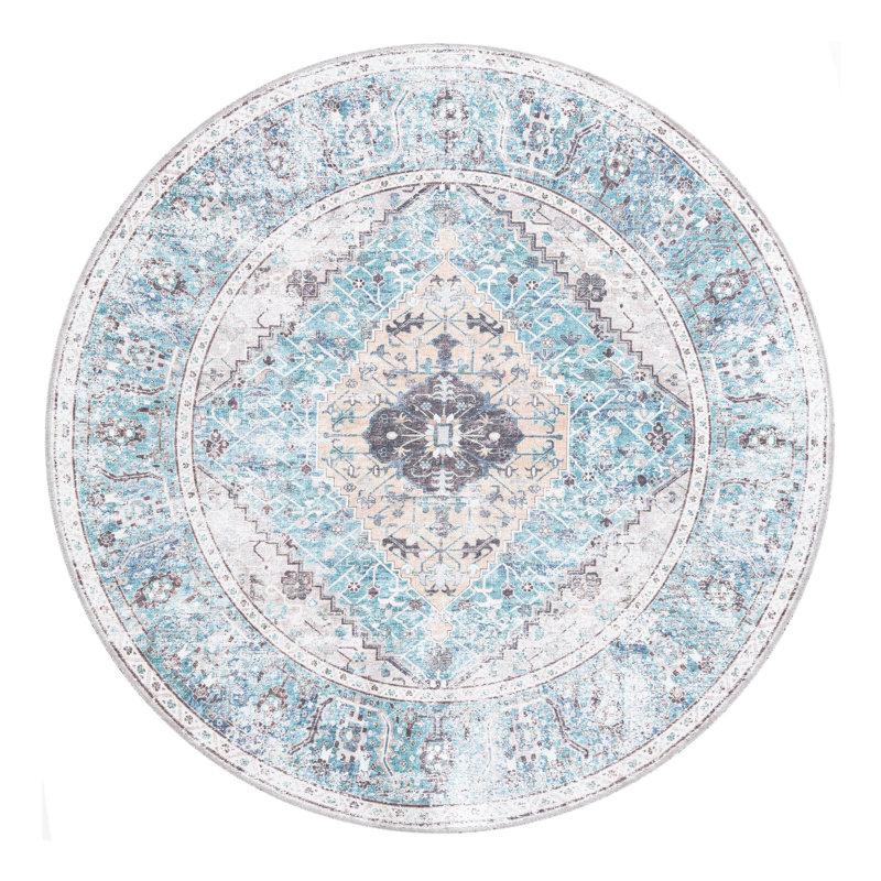 Tapis lavable Bungalow Bungalow, Rond 6 pi