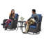 Ensemble de conversation d'extérieur 2 personnes avec coussins Shida-1565866447