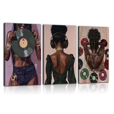 3 Piece Wrapped Canvas Print