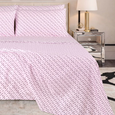 Juicy Couture Microfiber Sheet Set with Extra Pillowcase(s)