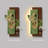 Brown + Green Rectangle Sandstone Wall art-118387189