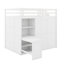 Lit mezzanine avec garde-robe, bureau et tablettes-1076254574