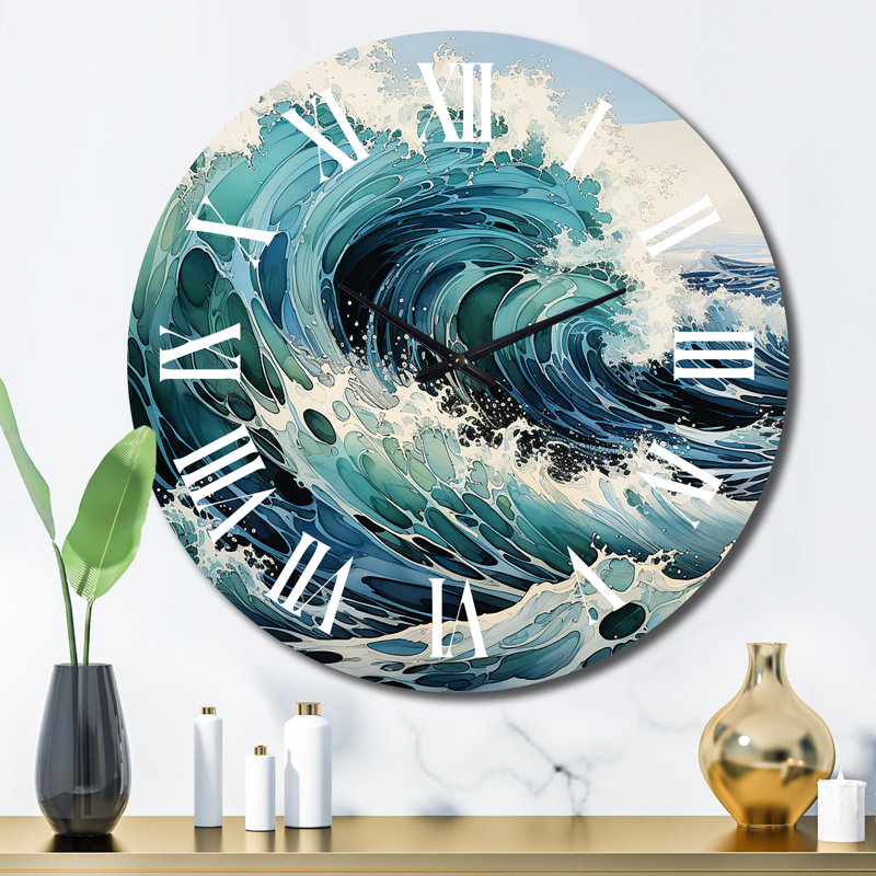 Horloge murale Wrangell, Grand