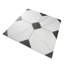 Jardin Merzoni 17-7 / 8 po X 17-7 / 8 po Carreau de porcelaine pour plancher et mur