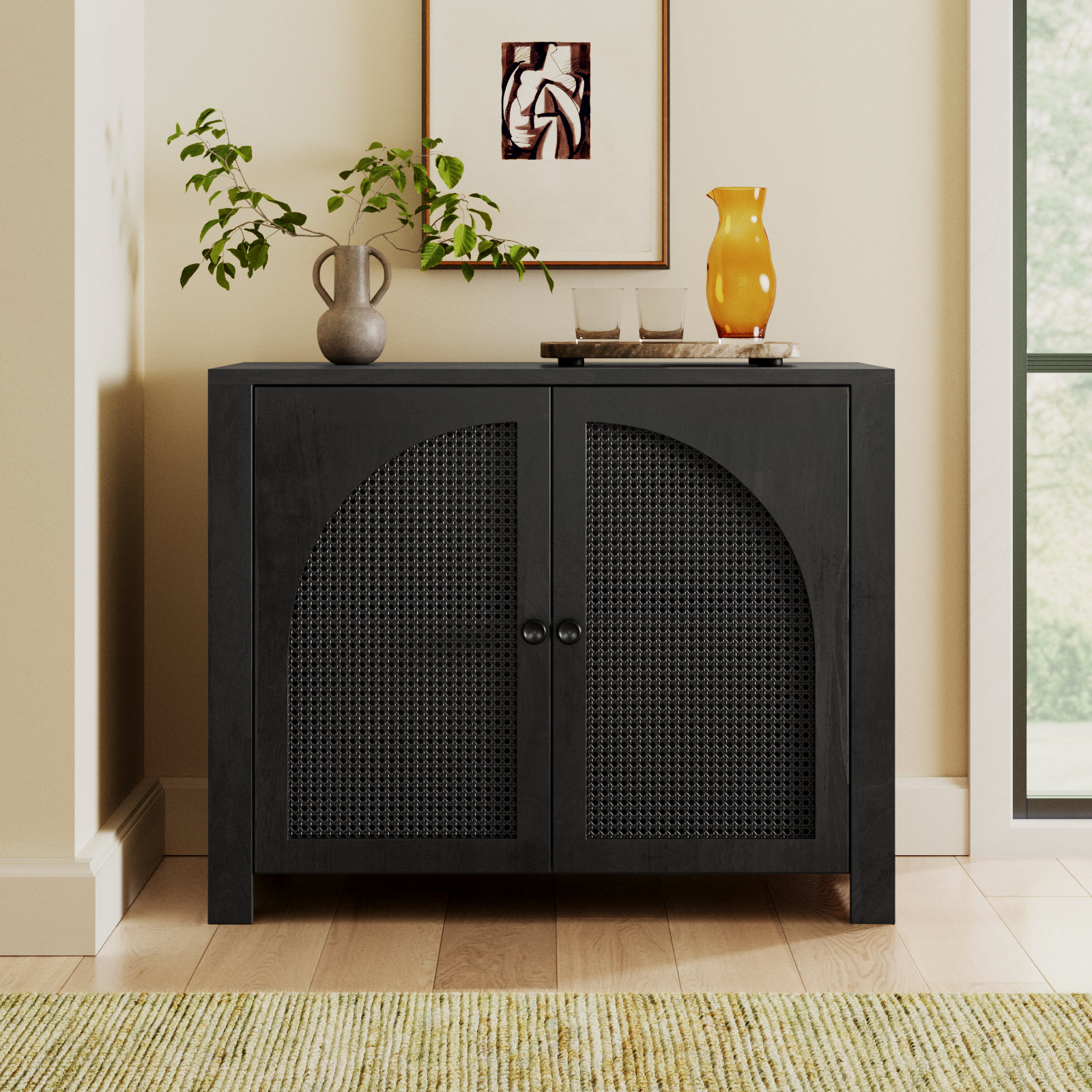 Chambers Solid Wood Accent Cabinet