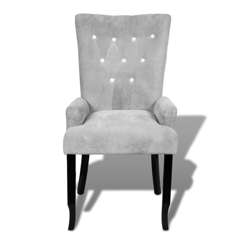 Armchair, Matt Brushed Nickel