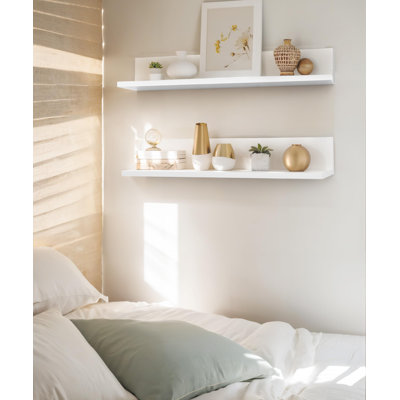 Bajraktari Wood Floating Shelf