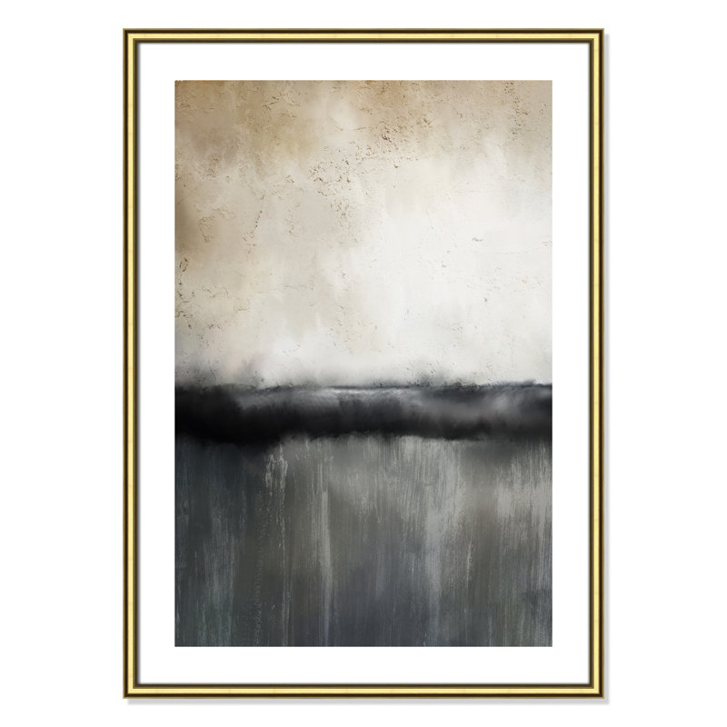 Sunset by Kimberly Allen, Gold Framed Paper, 35.5" H x 25.5" W x 0.88" D