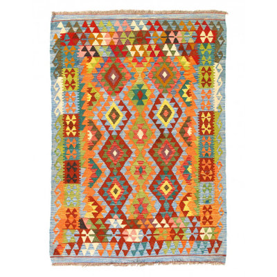 Nathin One-of-a-Kind 4' X 6' Hand Knotted Area Rug