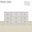 9 Drawers Dresser With Strong Storage