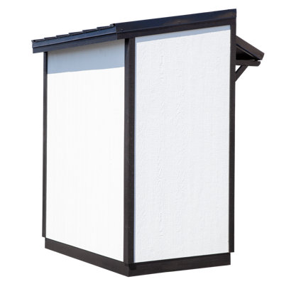 Skillion Roof Storage Shed Kit (4' x 6')