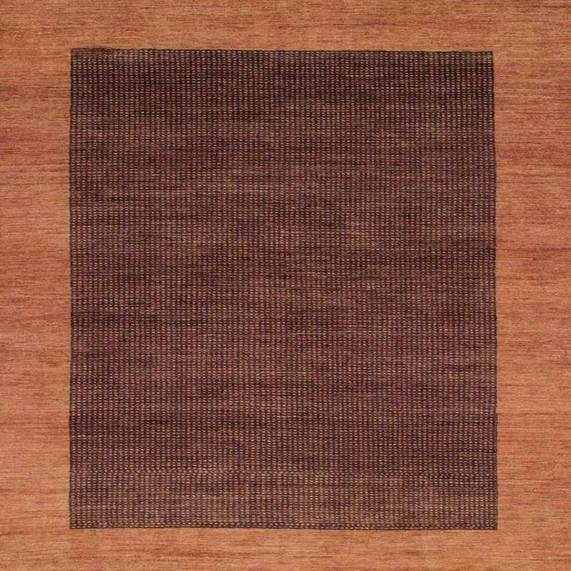 Tapis 100% abstrait 1534 lavable à la machine, Carré 7 pi