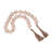 Resin Bead Strand with Tassels - Modern Boho Decorative Accent Featuring Sleek Resin Design and Contemporary Trendy Style for Versatile Statement Displays-1540992628