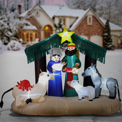  Nativity Scene Inflatable