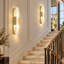 Stone and Iron Flush Mounted Sconce-100141710