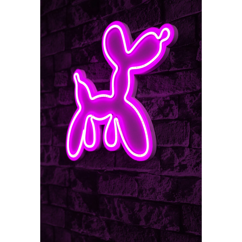 Ruban néon flexible à DEL rose, adaptateur étanche IP67, 12V 4A | 12,6 po x 12,2 po x 1,2 po | 600 lumens, lueur blanc chaud 3500K | Parfait pour la décoration intérieure, les fêtes et les événements | Gabarit écologique en mousse de PVC