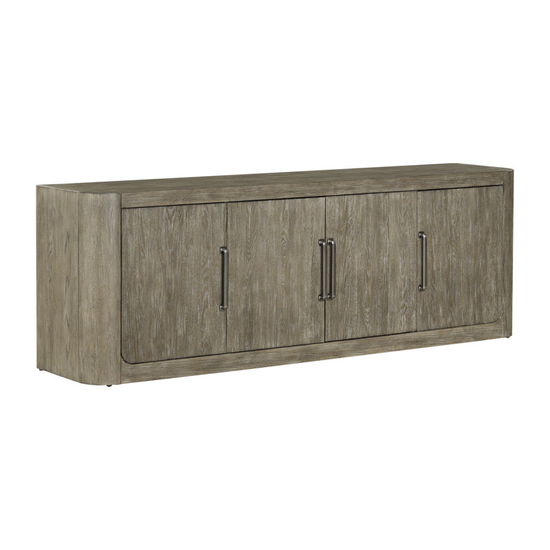 82 Inch TV Console w/ Adjustable Shelves