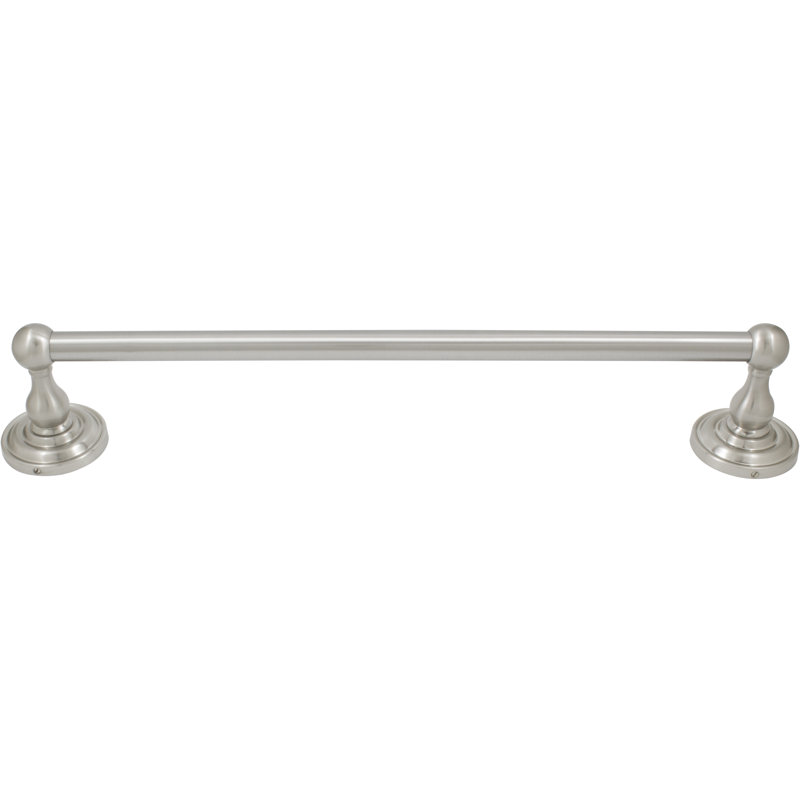 Barre à serviettes murale Charlotte, Nickel satiné