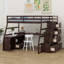 Lit mezzanine simple avec tiroirs Jeffree Kids-622586013-658100733