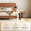 Grand lit plateforme tapissier avec tête de lit ajustable-129754085