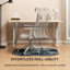Tapis de chaise de jeu antidérapant Cracked Ice-93491753