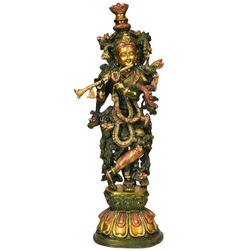 Cannelure Krishna, Vert