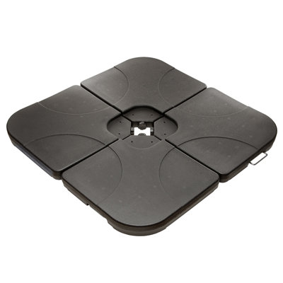 Tyere 18.7 Lb. Plastic Free Standing Umbrella Base