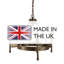 Cochere 3 - Light Waggon Wheel Chandelier