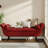 Velvet Upholstered Storage Bench-1372117919
