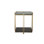 Apex End Table - Gold