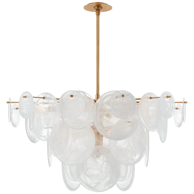 AERIN Loire Large Chandelier, Gold