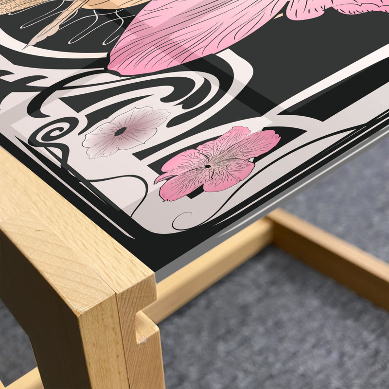 James-Alan Sled Coffee Table, 90cm H x 62cm W x 40cm D