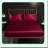 Luxury Silky Wine Red Queen Bed Sheet Set - Extra Soft Deep Pocket 4-Piece Set with Fitted Sheet, Flat Sheet, and 2 Pillow Cases.