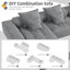 Canapé modulaire surdimensionné Boneless-681413642