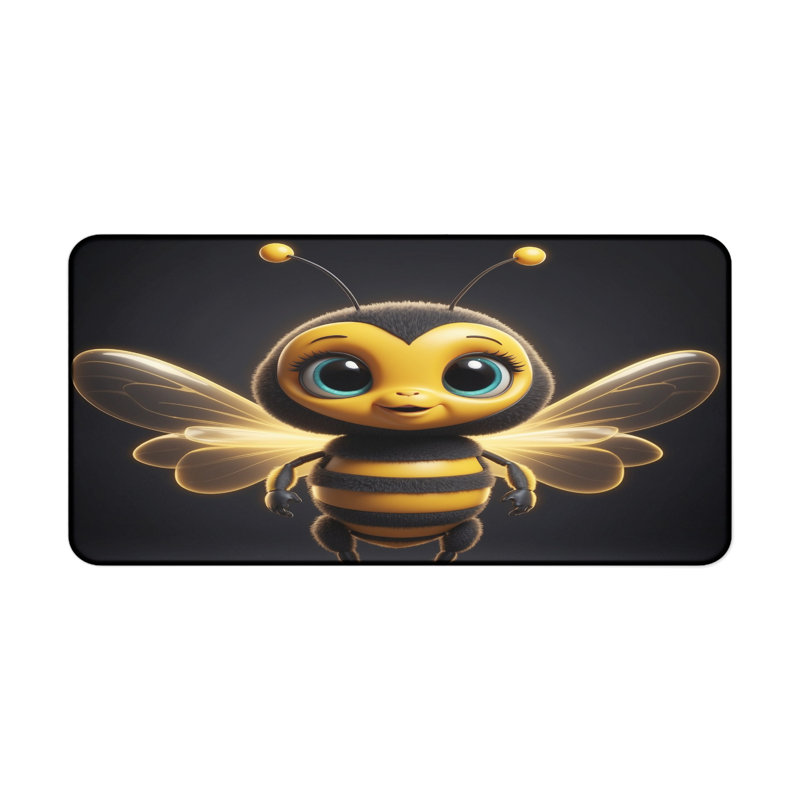 Polyester Desk Pad, 14.4x12.1
