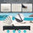 3 Pcs Patio Chaise Lounge with Coffee Table Cushion&Pillow Outdoor Lounge Chair Chaise Lounger Patio Reclining Chair 5 Angle Adjustment PE Rattan for Courtyards Poolside Garden-1673608111