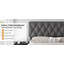 Lit plateforme double rembourré avec tiroirs de rangement, tête de lit en lin, lattes de bois, assemblage facile-363025651-363025613