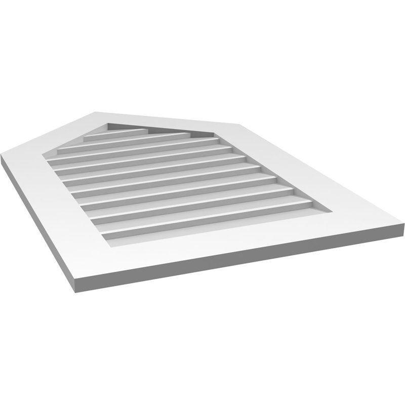 Ventilateur à pignon en uréthane non-fonctionnel Signature, H 36 po x l 24 po x P 1 po