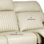 Ensemble de salon Emlin 6 pièces, 2 fauteuils inclinables électriques, canapé d'angle inclinable en cuir, appui-tête et soutien lombaire électriques-2090478983-2093186463