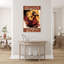 «Flamenco Is The Hidden», impression sur toile-88595499