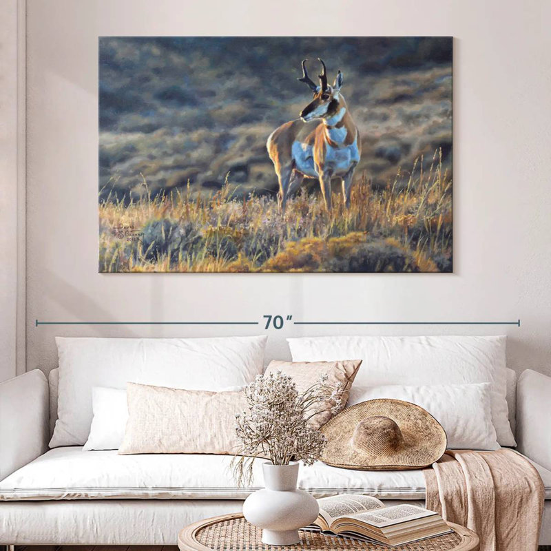 Brampt Pronghorn Pride, 34" H x 51" W