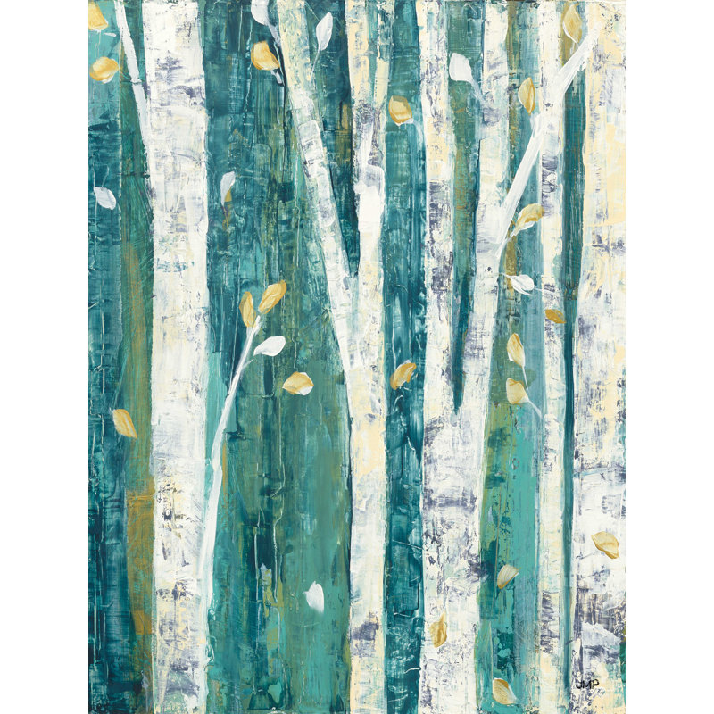 " Birches In Spring III ", 48" H x 36" W