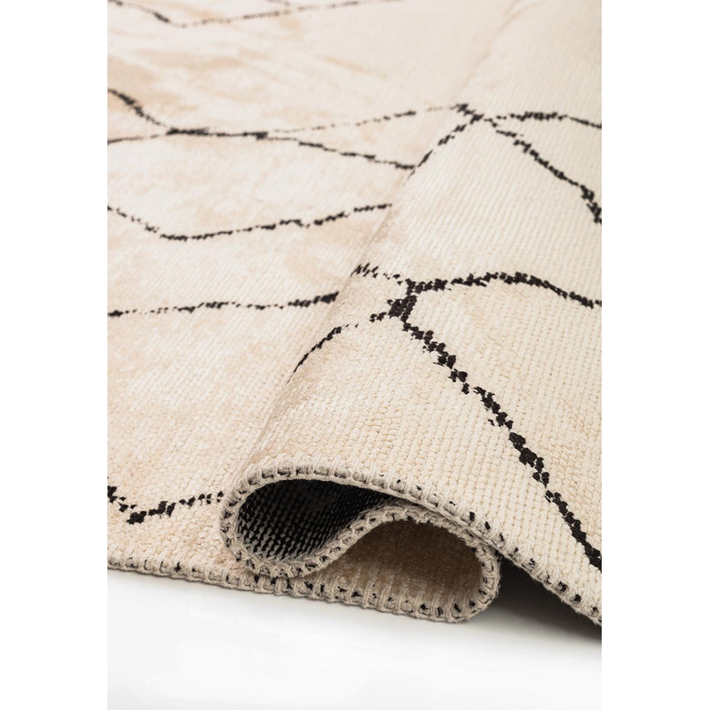 Moroccan Area Rug, Rectangle 6'7" x 8'3"