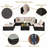 Amanuel 5 - Person Patio Conversation Set