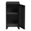 44cm W Steel Bedside Table
