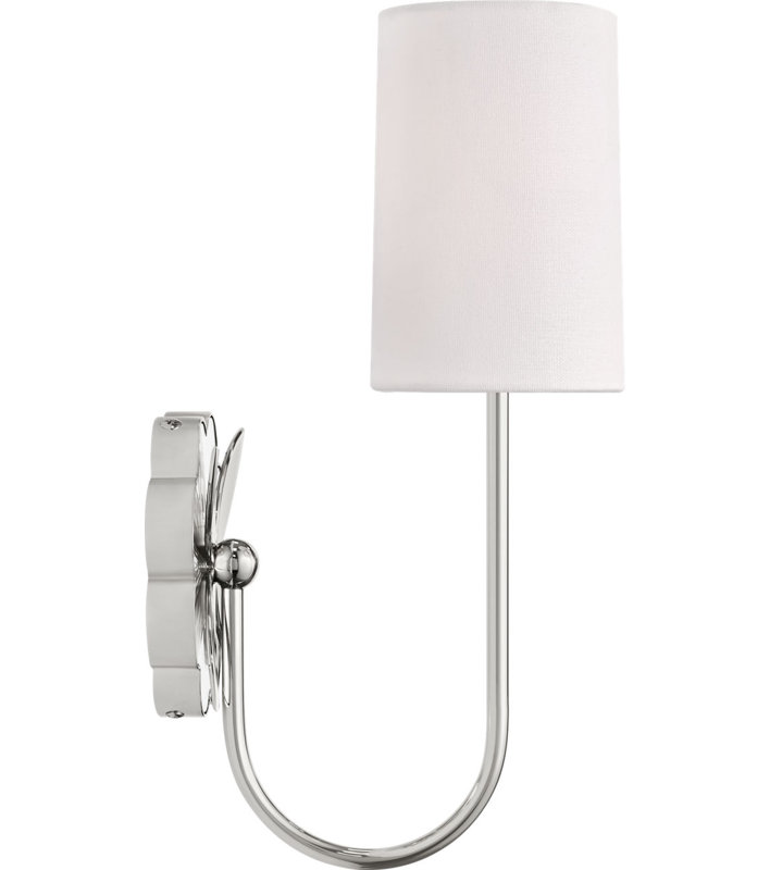 Spencer 14 Sconce, Polished Nickel