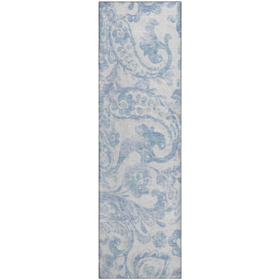Premium Machine Washable Prisco Sky Rug