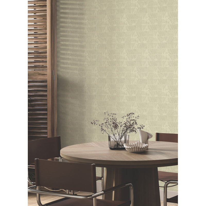 Papier peint pierre et bois, Gris