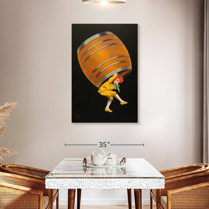 Yarlin Cognac Pellisson 1907, 24" H x 16" W