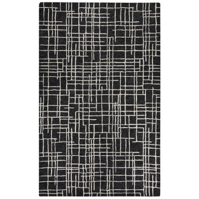 Deandrey Wool Geometric Indoor Rug